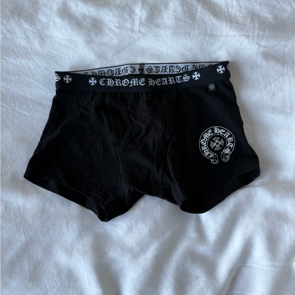 Chrome Hearts Black Boxer Briefs